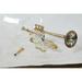 WASHINGTON FILM FEST Piccolo trumpet Gold and silver finish with hardcase and MP