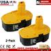 2 Pack 18V Upgraded 18 Volt for Dewalt XRP Battery DC9096-2 DC9098 DC9099 DW9096