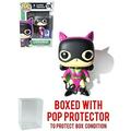 Funko Pop! DC Super Heroes Legion of Collectors - Catwoman #136 Vinyl Figure Bundled with Free Pop BOX PROTECTOR CASE