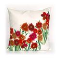 Liora Manne Flower Field Indoor/Outdoor 20 in Throw Pillow