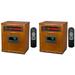 Lifesmart 1500W Electric Infrared Quartz Indoor Space Heater (2 Pack)