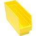 17 7/8 Deep x 4 1/8 Wide x 6 High Yellow Shelf Bin