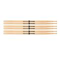 3 PACK Promark Hickory 718 Acid Jazz Wood Tip drumstick TX718W-3