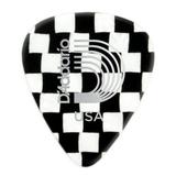 D Addaro Checkerboard Celluloid Guitar Picks Heavy 25 Pack