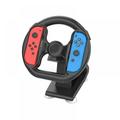 Steering Wheel Controller for Nintendo Switch Racing Games Accessories Joy Con Controller Grip For Mario Kart Racing Wheel Black