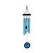 Dengmore Colorful Chakra Wind Chime Ornaments Seven Energy Healing Figure Wind Chimes for Home Decor