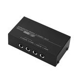 CACAGOO Ultra-compact Hum Destroyer 2-channel Hum Eliminator Noise Filter with 1/4 Inch TRS Inputs Outputs