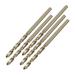 5pcs 2.1mm Twist Drill High Speed Steel Bit HSS M35 5% Co