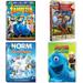 Children s 4 Pack DVD Bundle: Adventures in Zambezia Mike the Knight: Knight in Training Norm of the North: Keys to the Kingdom Monsters vs. Aliens