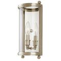 One Light Wall Sconce 5.5 inches Wide By 12.5 inches High-Antique Nickel Finish Bailey Street Home 116-Bel-672494