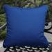 Sorra Home Clara Indoor/ Outdoor Blue Throw Pillows made with Sunbrella (Set of 2)