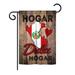 Ornament Collection - Country Peru Hogar Dulce Hogar Flags of the World - Everyday Nationality Impressions Decorative Vertical Garden Flag 13 x 18.5 Printed In USA