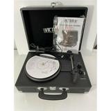 Innovative Technology Victrola 3-Speed Stereo Portable Vintage Turntable Black