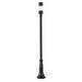 14W 1 Led Outdoor Post Mount Lantern in Seaside Style 13 inches Wide By 113.38 inches High Bailey Street Home 372-Bel-2020004