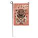 SIDONKU Varsity Tiger Athletic Department Vintage College for Women Lace Sport Garden Flag Decorative Flag House Banner 12x18 inch