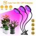 DONGPAI LED Grow Lights for Indoor Plants 15W 30W 45W 60W Waterproof Full Spectrum Plant Growing Light for Indoor Plants with Timer Adjustable Gooseneck for Seedlings Succulents