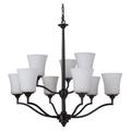 Craftmade Helena 41729 9 Light Chandelier