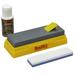 Smithâ€™s 51328 Combination Bench Stone Sharpening Kit - 5â€� 120 Coarse Grit Stone + 4â€� Coase/Fine Dual Grit Sharpening Stone + Honing Oil - Sharpen Kitchen Hunting Fishing Pocket Knives - Non-Slip