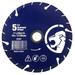 STARK USA 5 inch Ultra Fast Diamond Cut off Wheel Abrasive 7/8 Arbor Circular Saws Cutting Blue