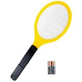 Bug Zapper Racket Electric Fly Swatter Mosquito Killer Electronic Fly Zapper for Indoor Home Outdoor 2AA Batteries Included
