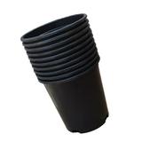 Nursery Container Injection Molded Pot Fit For Plants Soil Growers or Hydroponics Black