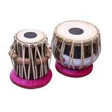 Tabla Set by SAI MUSICAL Basic Tabla Drums Set Steel Bayan Dayan with Book.