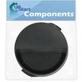 2260502B Refrigerator Water Filter Cap Replacement for KitchenAid KSSC48QVS04 Refrigerator - Compatible with WP2260518B Black Water Filter Cap - UpStart Components Brand