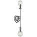 Kichler Armstrong 16 3/4 High Chrome 2-Light Wall Sconce