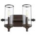 Quorum Lighting - Two Light Vanity - Vanity - Collins - 2 Light Bath Vanity in