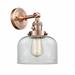 Innovations Lighting 203Sw Large Bell Large Bell 1 Light 12 Tall Bathroom Sconce - Copper