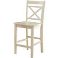 Hassch Tartys Counter Height Chair (Set-2) In Cream 72547