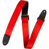 Levy s MPJR 1 1/2 inch Wide Kids Guitar Strap Red