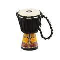 Meinl Percussion Mahogany Mini Rope Tuned Djembe with Goat Skin Head - Gecko Design