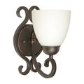 5250-01-32-Forte Lighting-Sutter - 1 Light Wall Sconce-9.5 Inches Tall and 5.25 Inches Wide