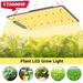 VANNECT LED Grow Light Dimmable 1000W Full Spectrum Grow Lamp for Indoor Plants Seeding Vegs and Flowers With Thermometer Humidity Monitor Adjustable Rope and Glasses