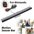 Sensor Bar for Wii and Wii U Replacement Wired Infrared Ray Sensor Bar for Nintendo Wii and Wii U Console