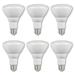 Westinghouse Lighting 5008120 BR30 Flood Dimmable Cool White ENERGY STAR LED Light Bulb Medium Base 6 Pack