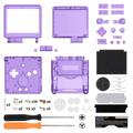 IPS Ready Upgraded eXtremeRate Clear Atomic Purple Custom Replacement Housing Shell for Gameboy Advance SP GBA SP â€“ Compatible with Both IPS & Standard LCD â€“ Console & Screen NOT Included