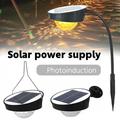 Pluokvzr Solar Garden Light Outdoor Decorative Solar Fence Light IP65 Waterproof Solar Pathway Light Garden Landscape Lamp Solar Stake Light/Wall Light/Hanging Light for Lawn Backyard Patio