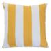 Majestic Home Goods Vertical Stripe Indoor / Outdoor Square Pillow