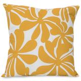 Majestic Home Goods Indoor Outdoor Yellow Plantation Extra Large Decorative Throw Pillow 24 in L x 10 in W x 24 in H