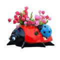 1 Pcs Garden Ladybugs Flower Pot Sketches Simulation Animal Garden Decoration Outdoor Planters Gardening Garden Pots Planters