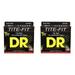 DR Guitar Strings 2-Pack Electric Tite-Fit 13-56 Mega Heavy Handmade USA