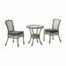 Alaterre Furniture Carolina All-Weather Wicker 3-Piece Dining Set