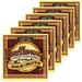 Ernie Ball Acoustic Guitar Strings 2008 Earthwood 80/20 Rock and Blues 6 Pack