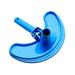 OUNONA Practical Pool Cleaning Head Buckle Useful Cleaning Brush Creative Pool Spa Cleaning Tool for Home Hotel Swimming Pool (Blue)