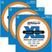 3 Sets - D Addario EXL110 Nickel Wound Electric Guitar Strings Light Gauge EXL110 ^3