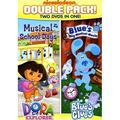Dora and Blue s Clues Double Feature: Dora Musical School Days AndBlue s Big Musical Movie (DVD) Nickelodeon Kids & Family