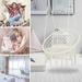 Clearance! Hammock Chair Macrame Swing Max 330 Lbs Hanging Cotton Rope Hammock Swing Chair for Indoor and Outdoor