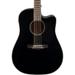 Jasmine JD39CE Dreadnought Acoustic/Electric Guitar Gloss Black Finish